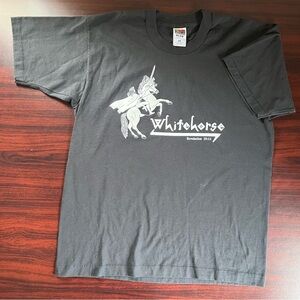 Vintage Jesus T Shirt White Horse Revelation Epistles Size Large